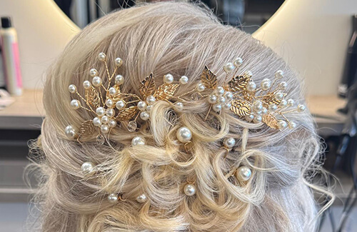 Wedding hair